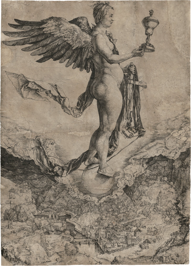 Lot 5516, Auction  124, Dürer, Albrecht, Die Nemesis oder Das Große Glück