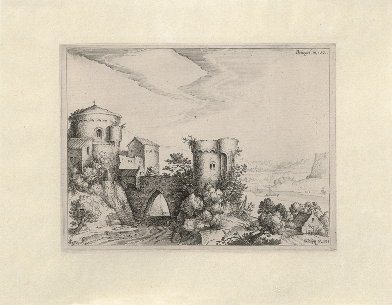 Lot 5541, Auction  124, Gheyn II, Jacques de, Flusslandschaft mit Burg