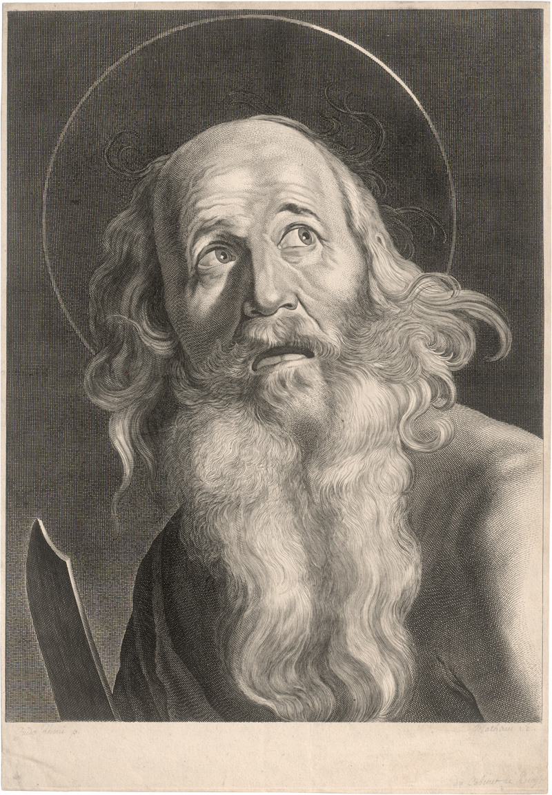 Lot 5594, Auction  124, Matham, Theodor, Der hl. Bartholomäus mit dem Schwert