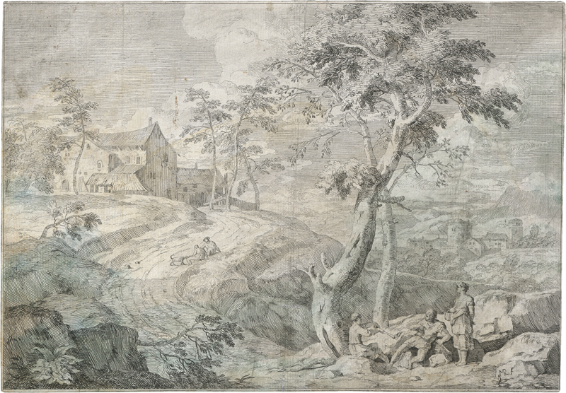 Lot 5657, Auction  124, Ricci, Marco, Landschaft mit Hirten