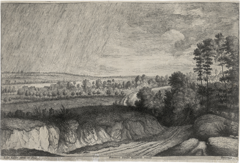 Lot 5675, Auction  124, Vorsterman I, Lucas, Landschaft mit Regenschauer