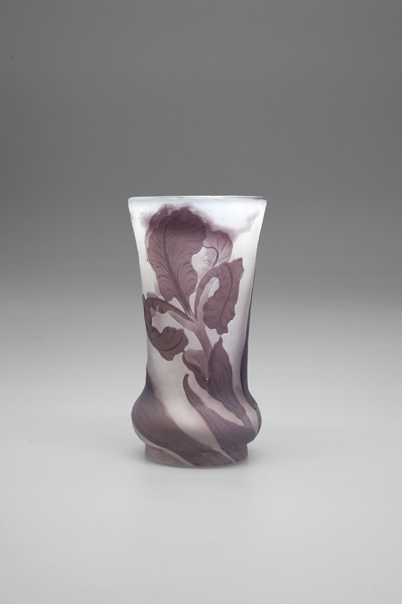 Lot 6160, Auction  124, Gallé, Émile, Kleine Vase mit Iris