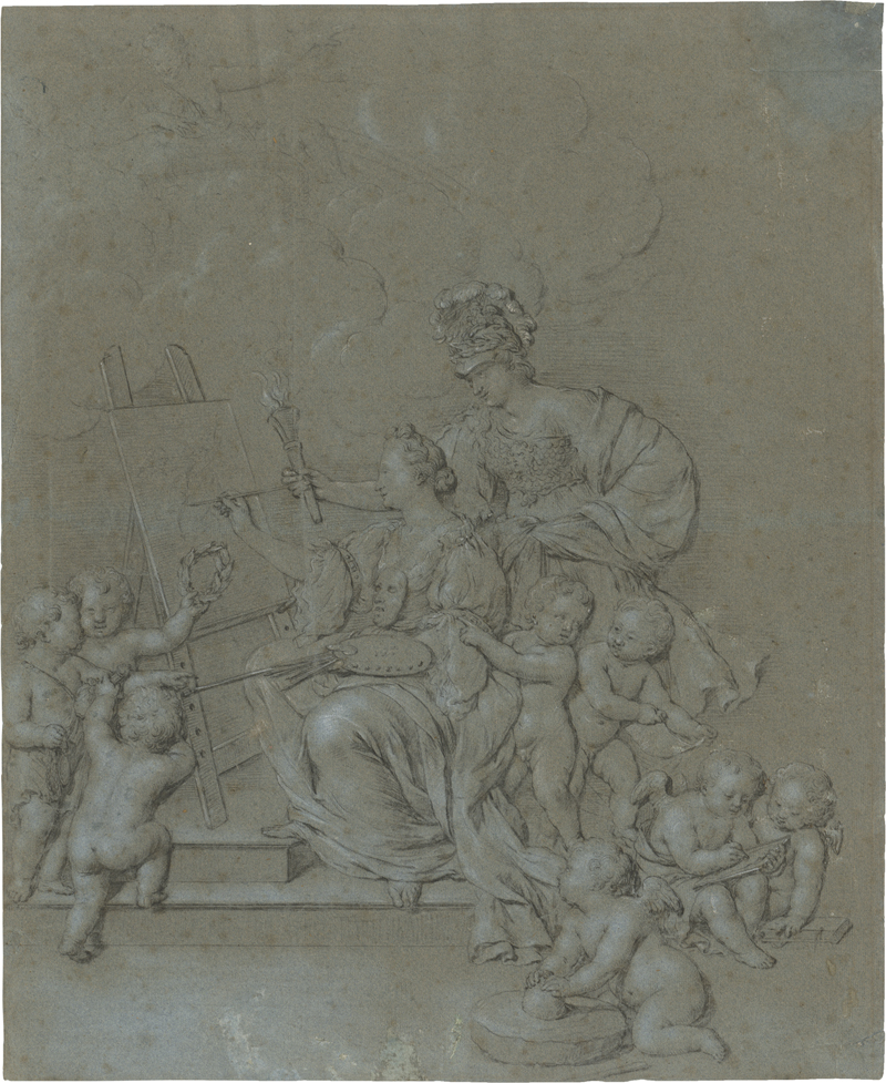 Lot 6533, Auction  124, Mieris, Willem van, Personifikation der Malerei