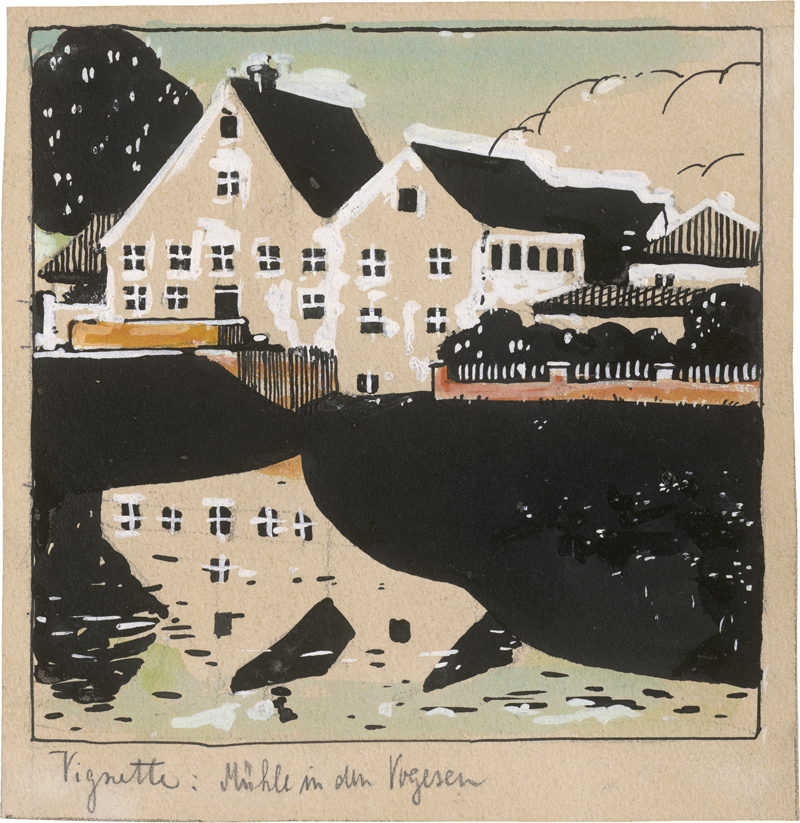 Lot 6705, Auction  124, Pirchan, Emil, "Mühle in den Vogesen"