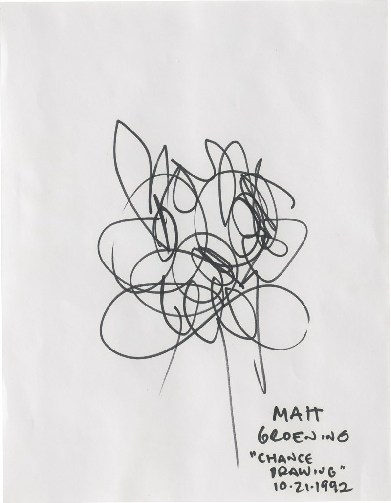 Lot 6863, Auction  124, Groening, Matt, CHANCE DRAWING