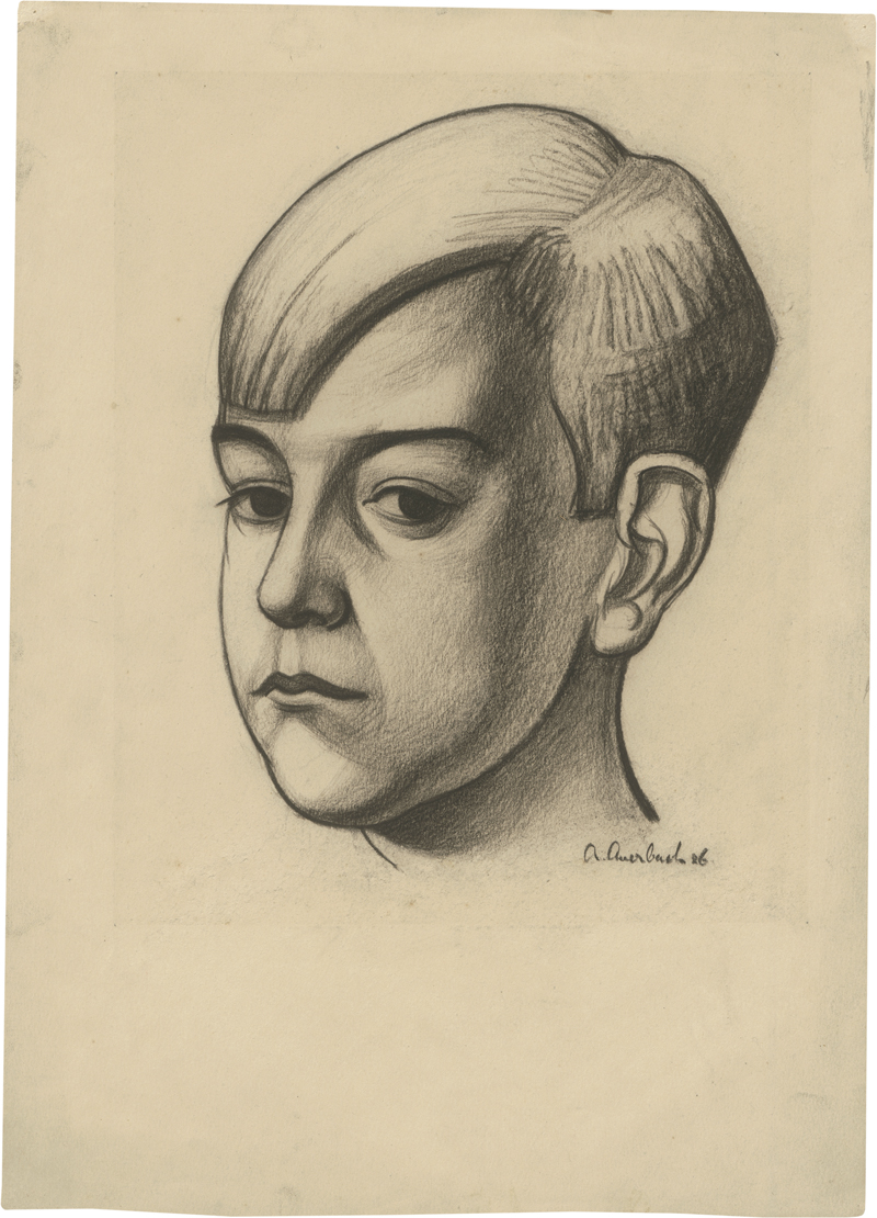 Lot 7003, Auction  124, Auerbach, Arnold, Portrait eines Jungen