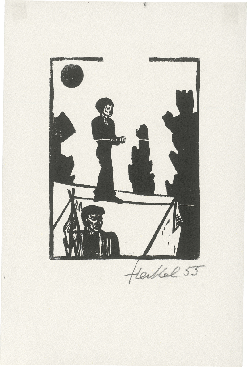 Lot 7042, Auction  124, Heckel, Erich, Jahresblätter