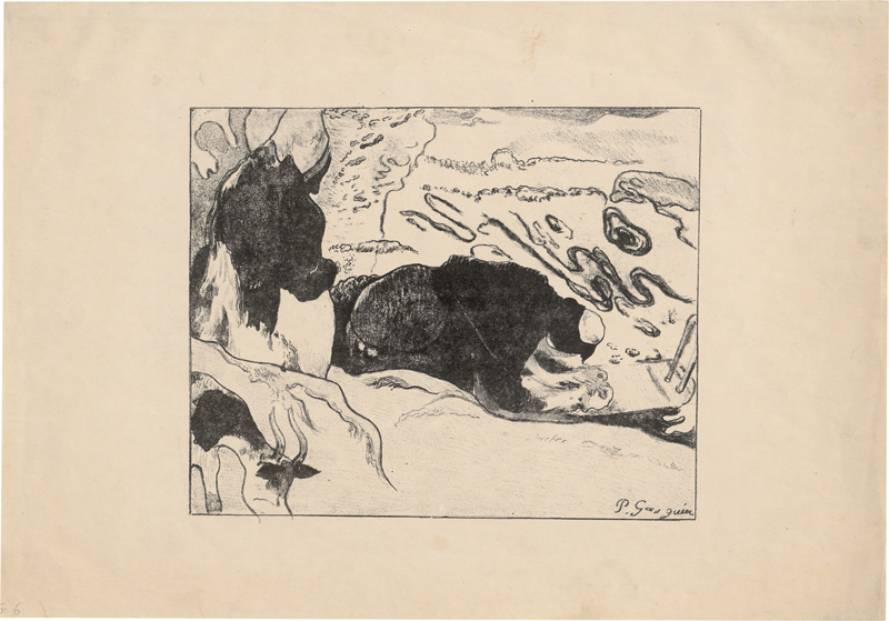 Lot 8001, Auction  124, Gauguin, Paul, Les Laveuses