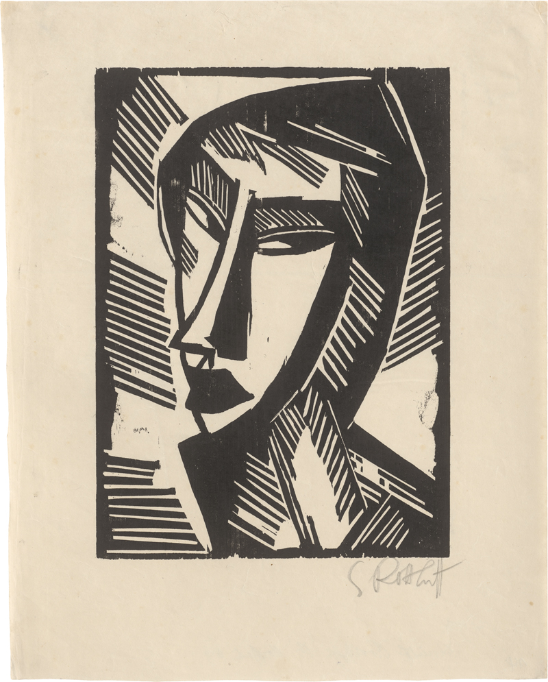 Lot 8050, Auction  124, Schmidt-Rottluff, Karl, Weiblicher Kopf