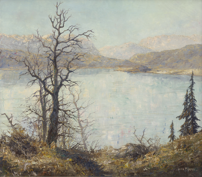 Lot 8082, Auction  124, Pippel, Otto, Vorfrühling am Walchensee