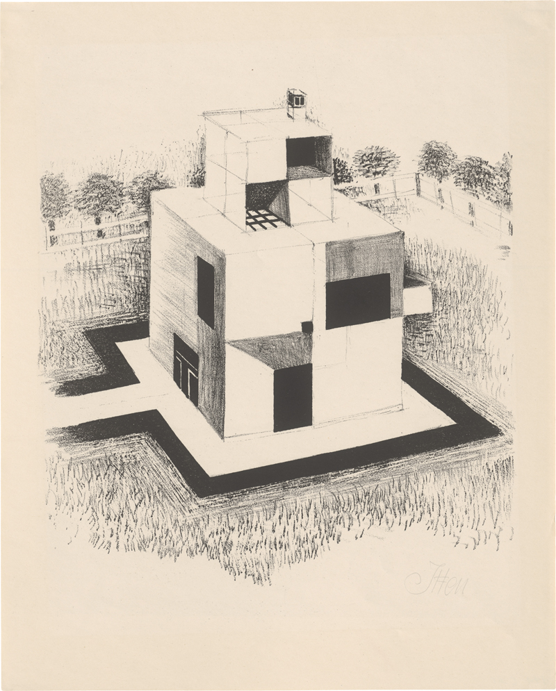 Lot 8101, Auction  124, Itten, Johannes, Haus des weißen Mannes