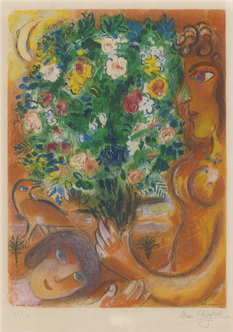 Lot 8187, Auction  124, Chagall, Marc, nach. Femme au Bouquet