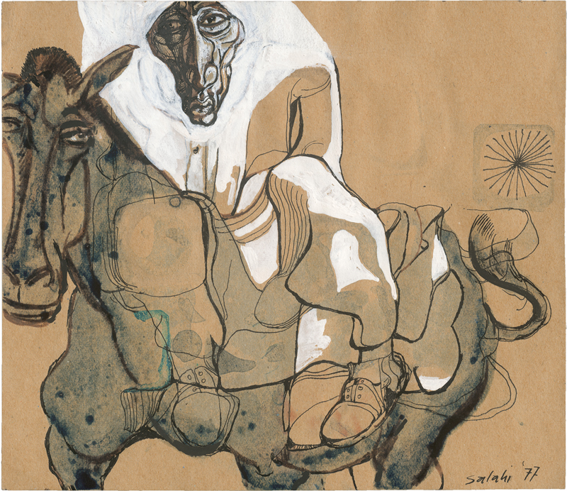 Lot 8236, Auction  124, El-Salahi, Ibrahim, Ohne Titel