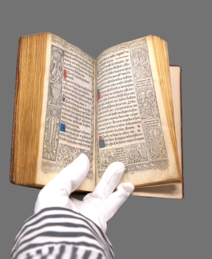 Los 741 - Horae BMV - Gedrucktes Stundenbuch auf Pergament. Paris, A. Verard, 1510 - 9 - thumb