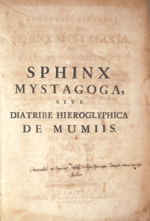 Los 885 - Kircher, Athanasius - Sphinx mystagoga - 4 - thumb