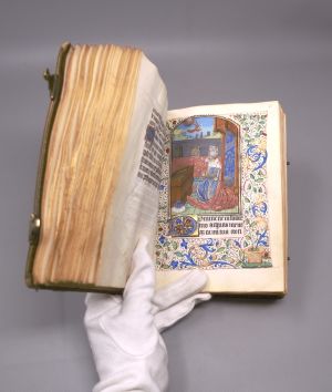 Los 1018 - Horae BMV - Französisches Stundenbuch in lateinischer Handschrift auf Pergament - 14 - thumb
