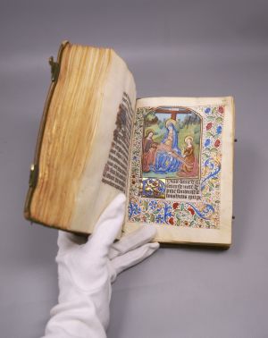 Los 1018 - Horae BMV - Französisches Stundenbuch in lateinischer Handschrift auf Pergament - 17 - thumb