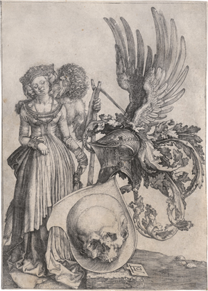 Lot 5075, Auction  125, Dürer, Albrecht, Wappen mit dem Totenkopf