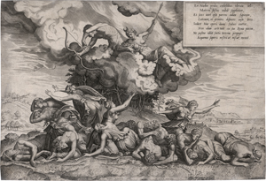 Lot 5101, Auction  125, Galle, Philips, Apoll und Artemis töten die Niobiden