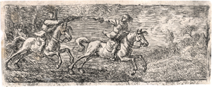 Lot 5122, Auction  125, Laer, Pieter de, Zwei kämpfende Reiter