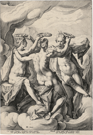 Lot 5149, Auction  125, Matham, Jacob, Die drei Grazien