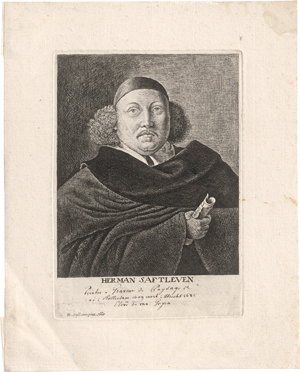 Lot 5217, Auction  125, Saftleven, Herman, Selbstbildnis
