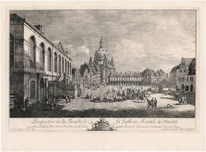 Lot 5245, Auction  125, Bellotto, Bernardo, Perspective de la Facade de la Gallerie Roiale