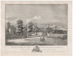 Lot 5248, Auction  125, Bellotto, Bernardo, Vue de la Ville de Pirne devant la porte nommée