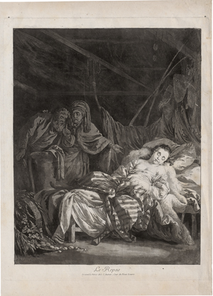 Lot 5288, Auction  125, Le Prince, Jean-Baptiste, Le Repos