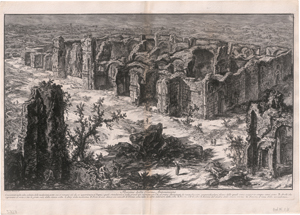 Lot 5305, Auction  125, Piranesi, Giovanni Battista, Rovine delle Terme Antoniane