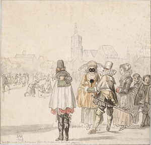 Lot 5310, Auction  125, Ploos van Amstel, Cornelis, Eisvergnügen