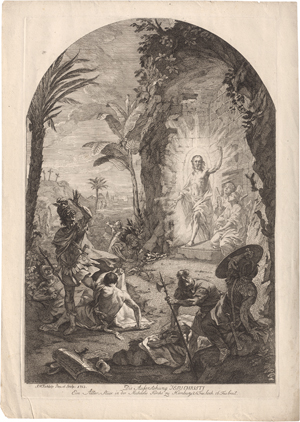 Lot 5326, Auction  125, Tischbein d. Ä., Johann Heinrich, Die Auferstehung Jesu Christi
