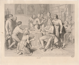 Lot 5377, Auction  125, Kaulbach, Wilhelm von, Die Verbrecher aus verlorener Ehre
