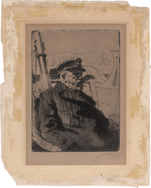 Lot 5406, Auction  125, Zorn, Anders, Oscar II, König von Schweden