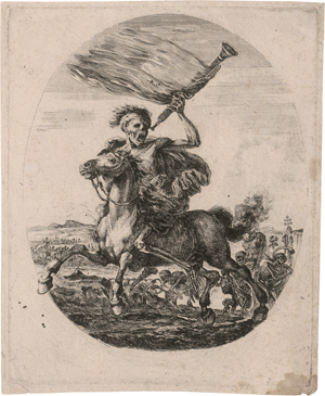 Lot 5484, Auction  125, Bella, Stefano della, Der Tod zu Pferd