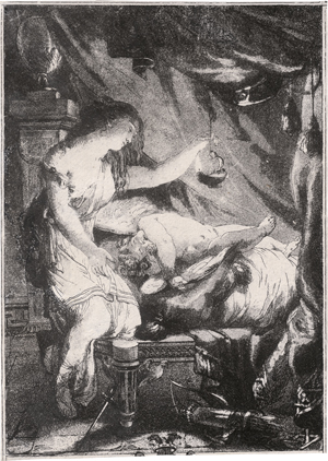Lot 5521, Auction  125, David, Giovanni, Psiche curieuse