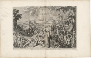 Lot 5527, Auction  125, Dolendo, Zacharias, Confusio Babylonica: Der Turmbau zu Babel 