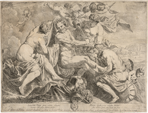 Lot 5552, Auction  125, Dyck, Daniel van den, Die Vergöttlichung des Aeneas