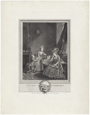 Lot 5555, Auction  125, Fessard, Marin, La cage symbolique