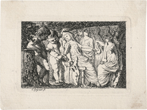 Lot 5560, Auction  125, Gessner, Salomon, Ca. 68 Blatt Vignetten