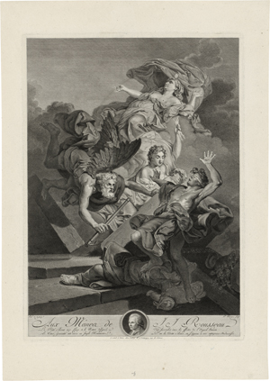 Lot 5619, Auction  125, Maleuvre, Pierre, Aux mânes de J.-J. Rousseau 