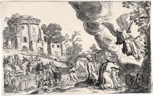 Lot 5631, Auction  125, Moeyaert, Claes Cornelisz., Der Engel verlässt Tobit