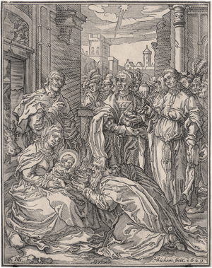 Lot 5696, Auction  125, Sichem I, Christoffel van, Die Anbetung der Könige 
