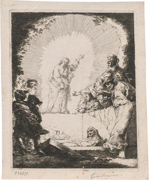 Lot 5704, Auction  125, Trautmann, Johann Georg, Die Auferweckung des Lazarus