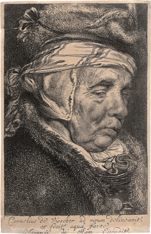Lot 5711, Auction  125, Visscher, Cornelis, Bildnis einer alten Bäuerin