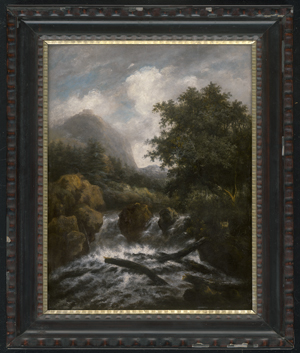 Los 6012 - Ruisdael, Jacob Isaacksz. van - Schule - Berglandschaft mit Wasserfall - 1 - thumb