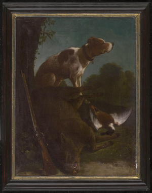 Los 6028 - Ridinger, Johann Elias - Jagdhund mit Wildbret - 1 - thumb