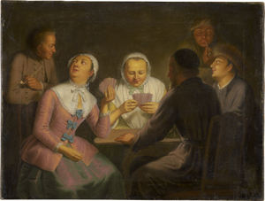 Lot 6034, Auction  125, Beck, Jacob Samuel, Beim Kartenspiel