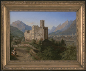 Los 6052 - Monogrammist C HK - Blick über das Castello del Buonconsiglio auf die Altstadt von Trient - 1 - thumb