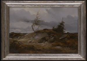 Los 6076 - Französisch - um 1830. "Côte de Grâce": Sturm an der Küste der Normandie - 1 - thumb